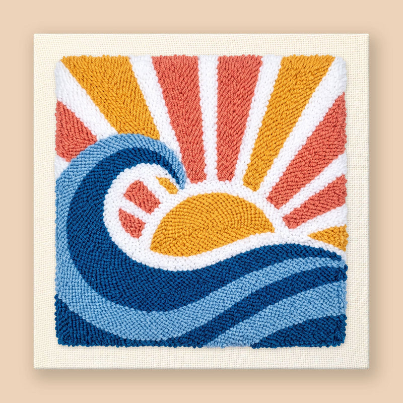 Kit punch needle Sunset Waves