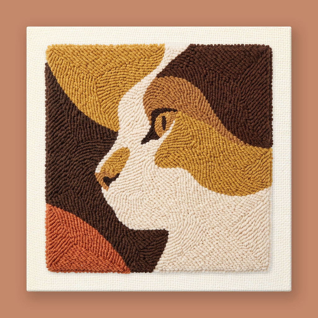 Kit punch needle Warm Gaze