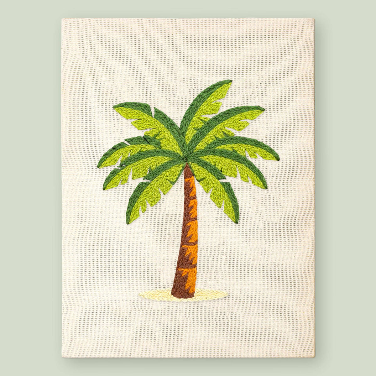 Kit punch needle Palm Serenity