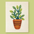 Kit punch needle Serene Leaf