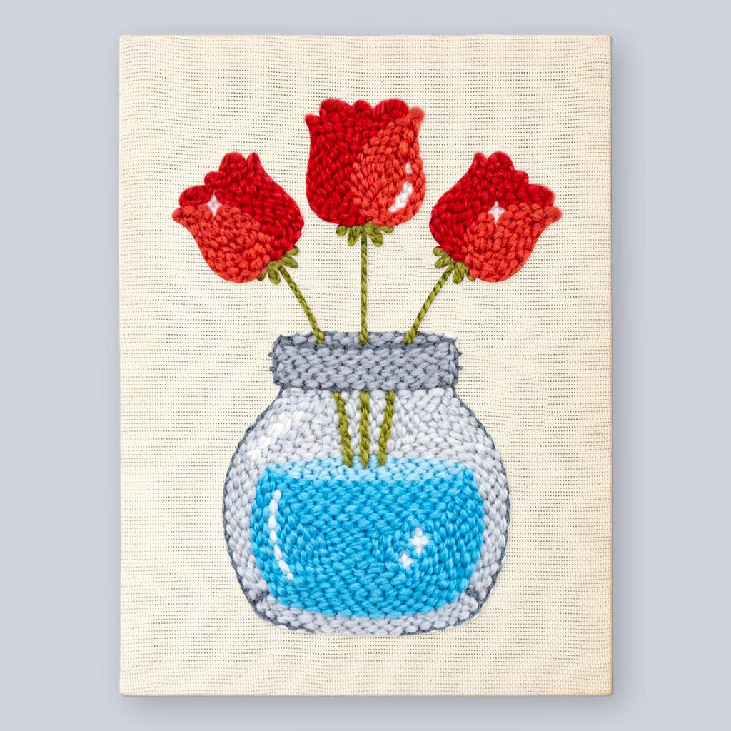 Kit punch needle Tulip Trio