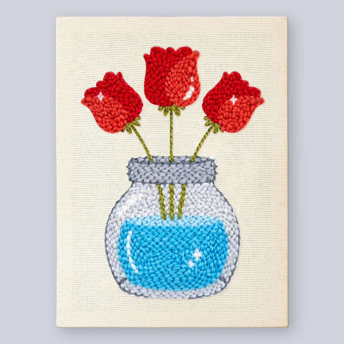 Kit punch needle Tulip Trio