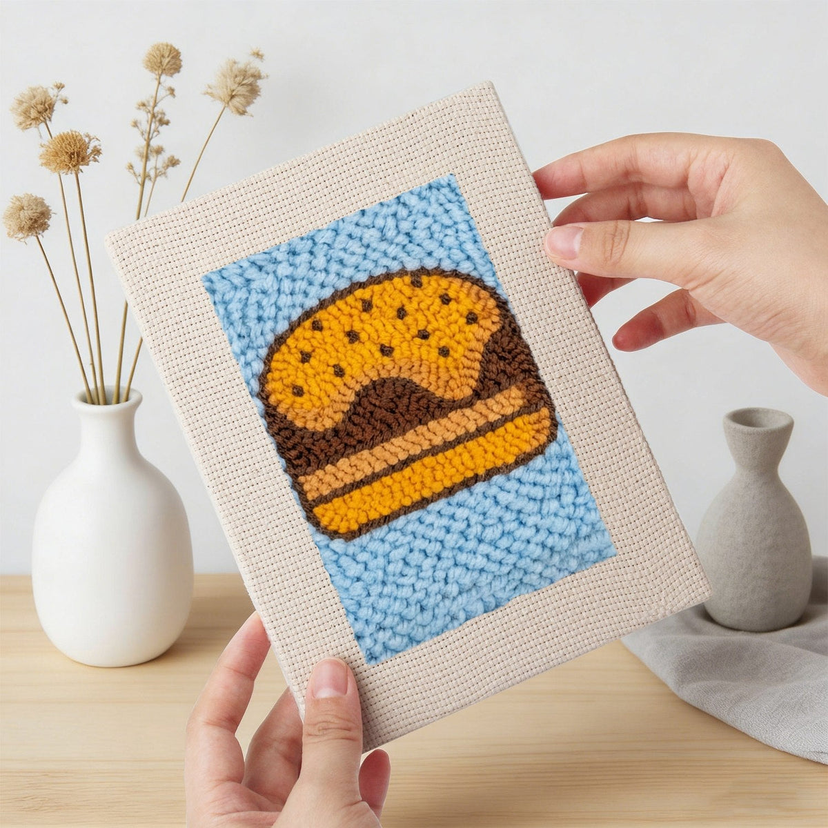 Coffret punch needle 4 pièces Foodie Fiesta