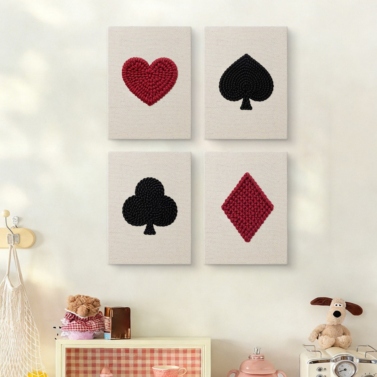 Coffret punch needle 4 pièces Game Night
