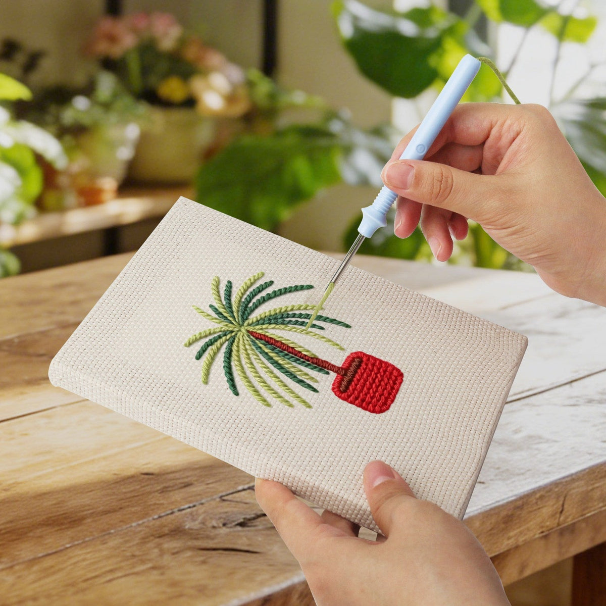 Coffret punch needle 4 pièces Lemon Grove