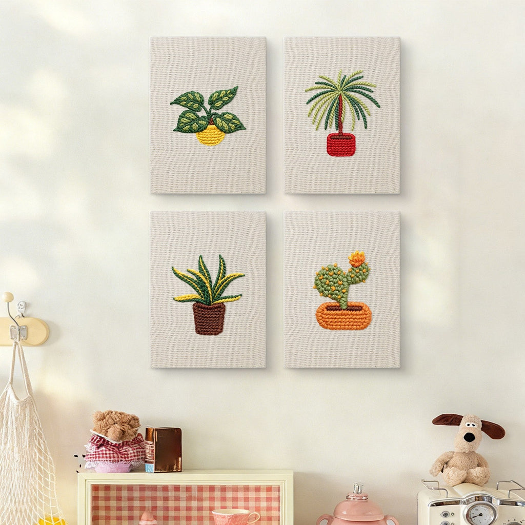 Coffret punch needle 4 pièces Lemon Grove
