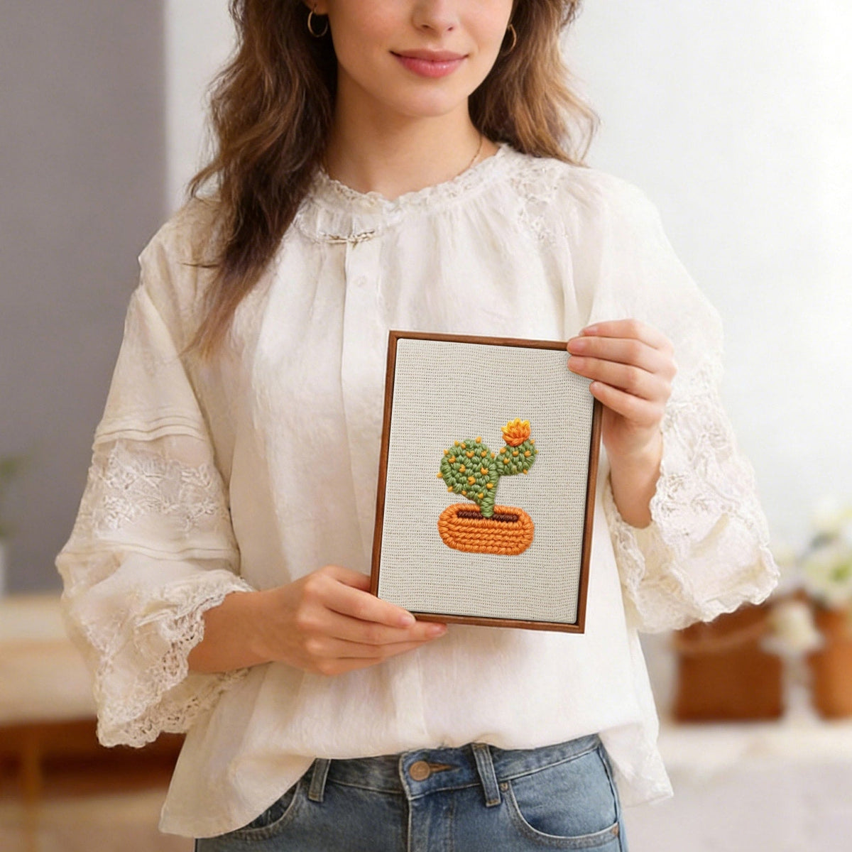 Coffret punch needle 4 pièces Lemon Grove