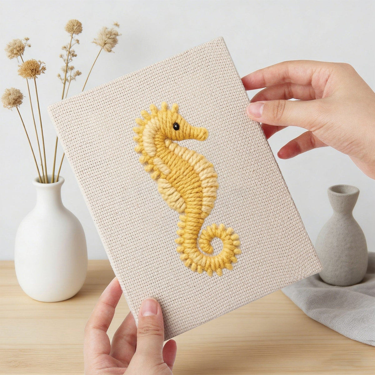 Coffret punch needle 4 pièces Ocean Friends