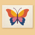 Kit punch needle Butterfly Whimsy