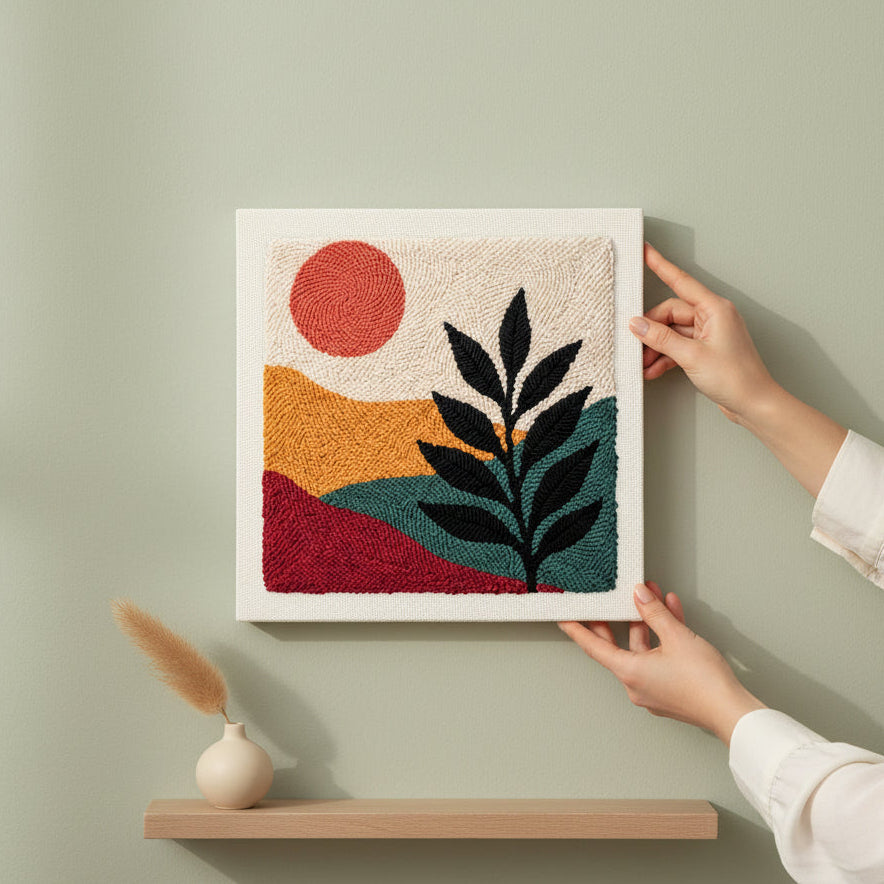 Kit punch needle Desert Sun