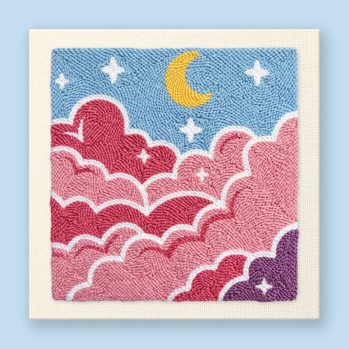 Kit punch needle Dreamy Clouds