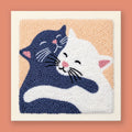 Kit punch needle Cat Cuddles