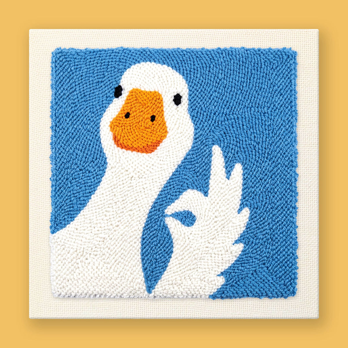 Kit punch needle Peaceful Duck
