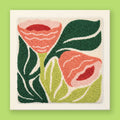 Kit punch needle Tropical Blooms
