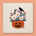 Kit punch needle Crow Pumpkin