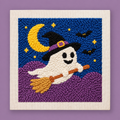 Kit punch needle Broom Ghost
