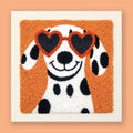 Kit punch needle Puppy Love