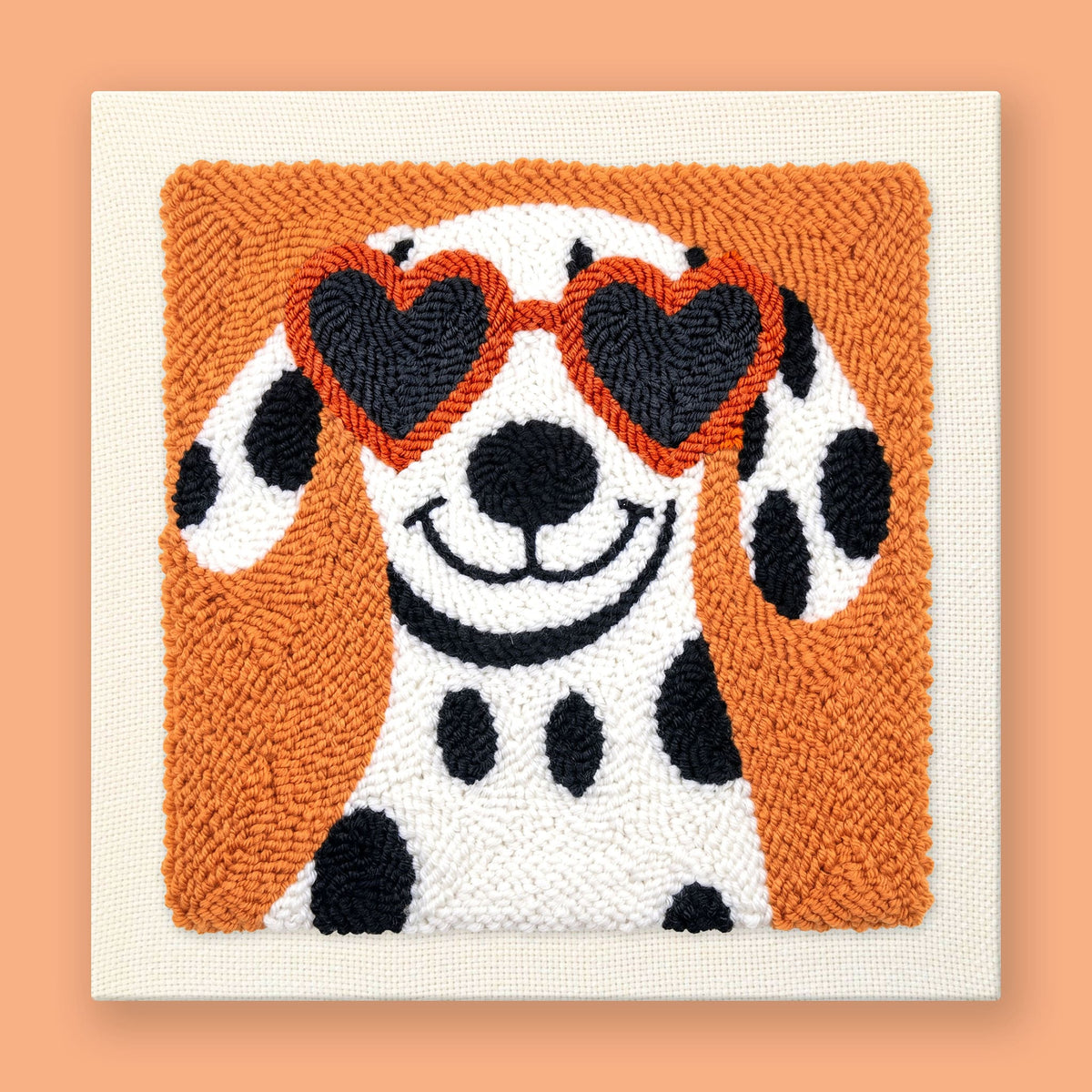 Kit punch needle Puppy Love
